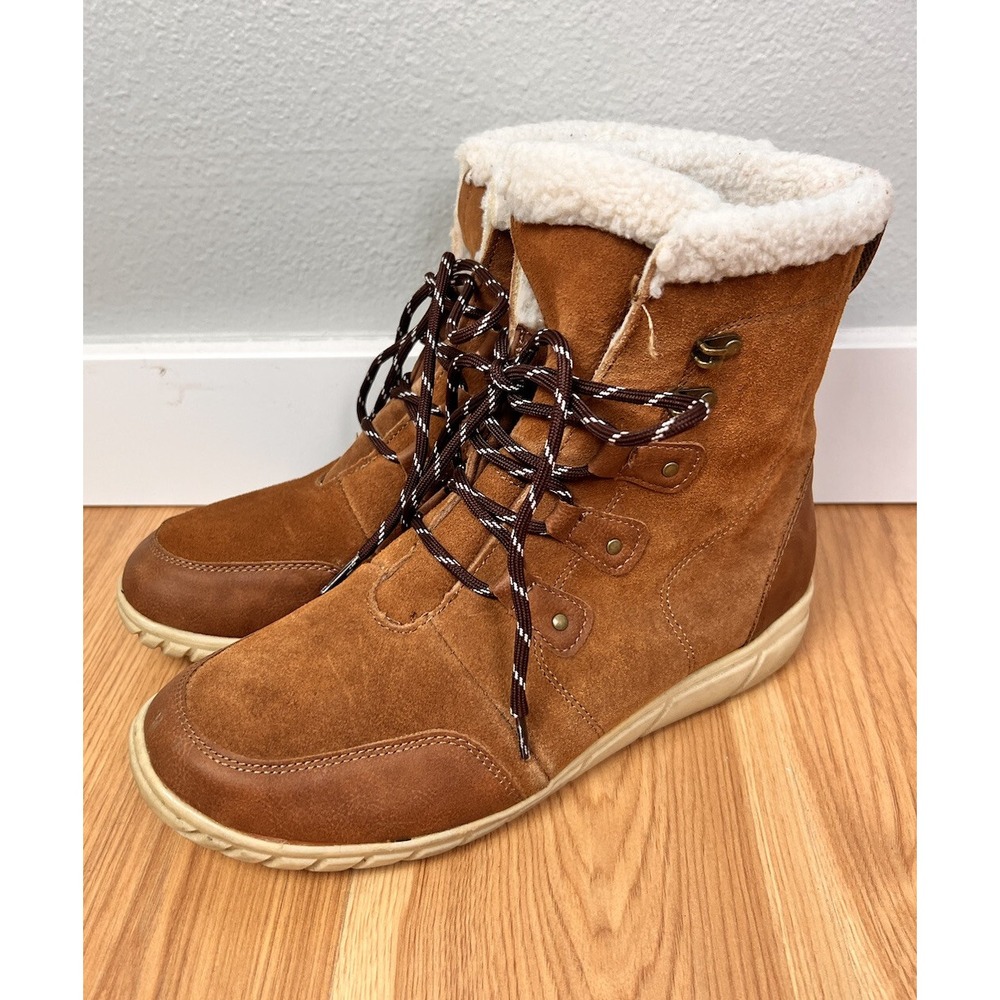 Magellan‎ Women's Hybrid Bootie Chestnut Sz 9 Winter Boot Soft Boot